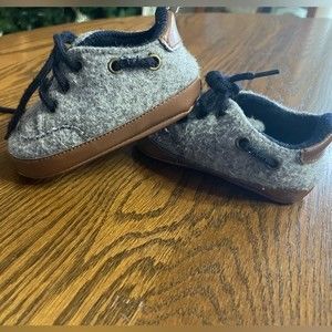 Baby Boys’ Soft Soled Wooly Sneaker 6-12M